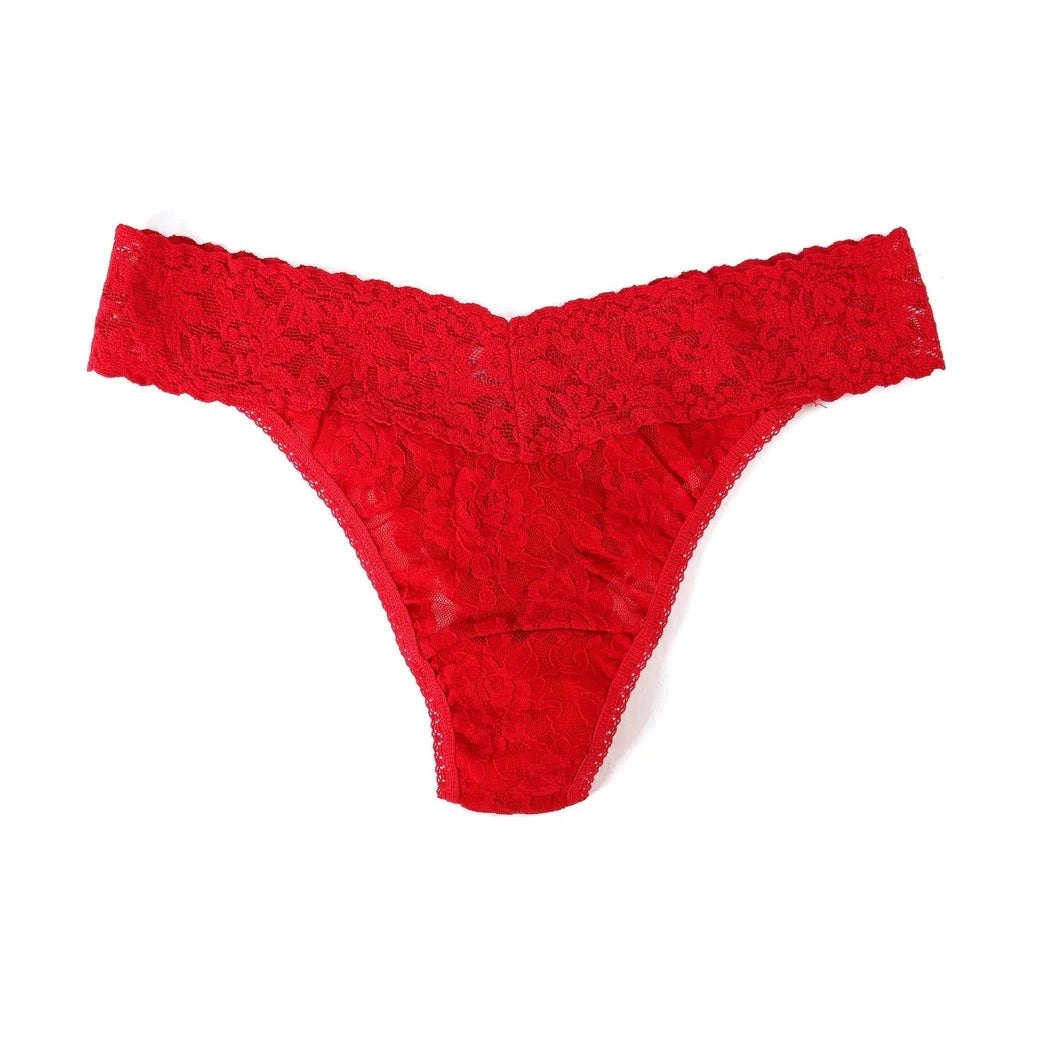 Signature Lace Original Rise Thong P