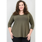 Jackie 3/4 Sleeve Top