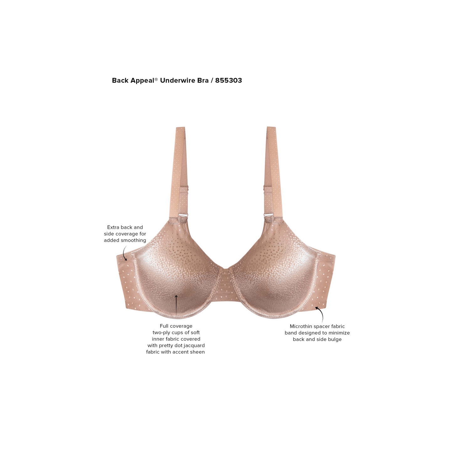 Back Appeal Seamless Bra