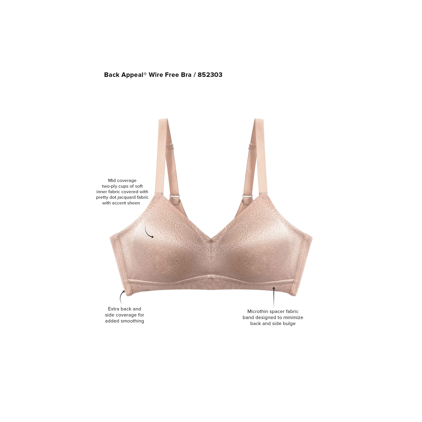 Back Appeal Wireless Bra